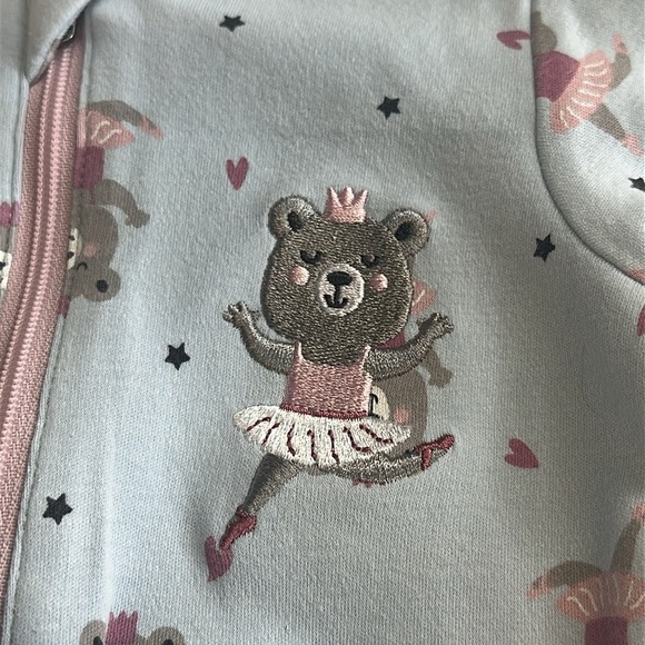 Tuffy - Ballerina Bear onesie sleeper - Picture 4 of 4
